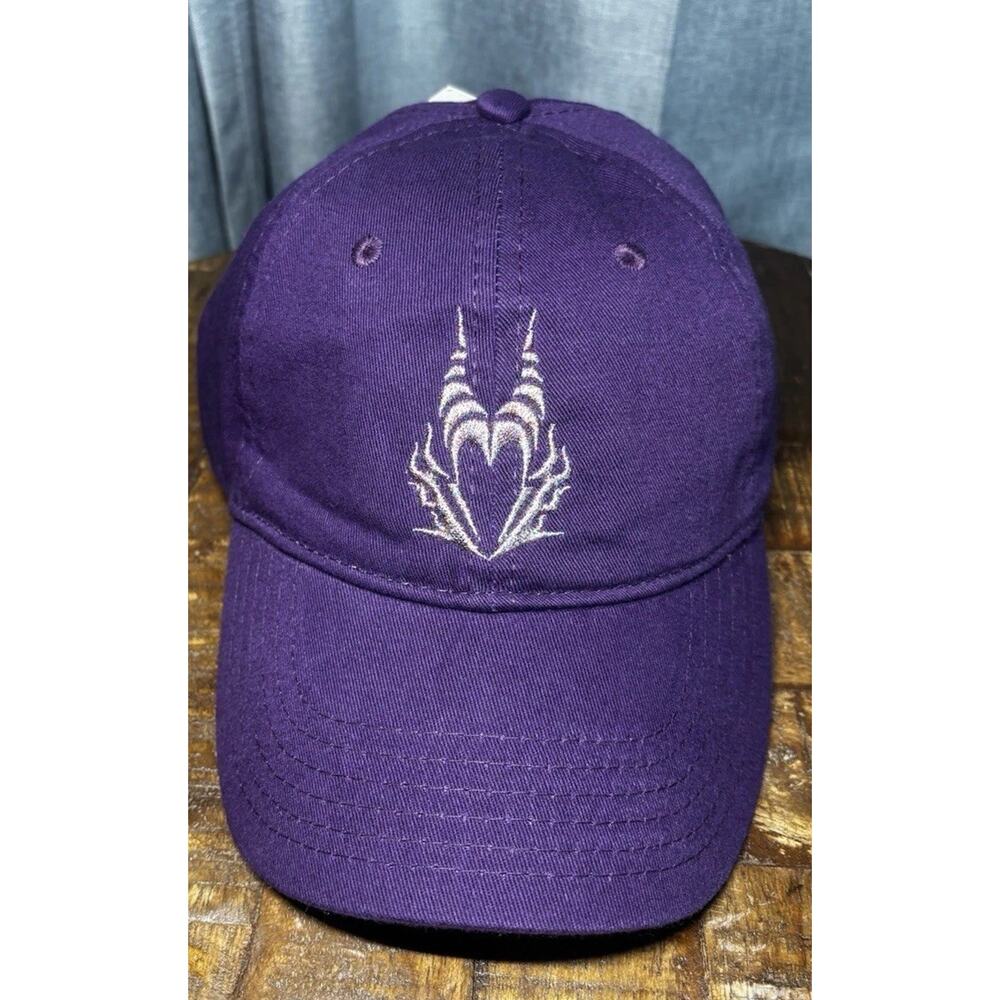 NWT Rare Disney Villains Maleficent Cap You Poor Simple Fools One Size Purple - Picture 13 of 15